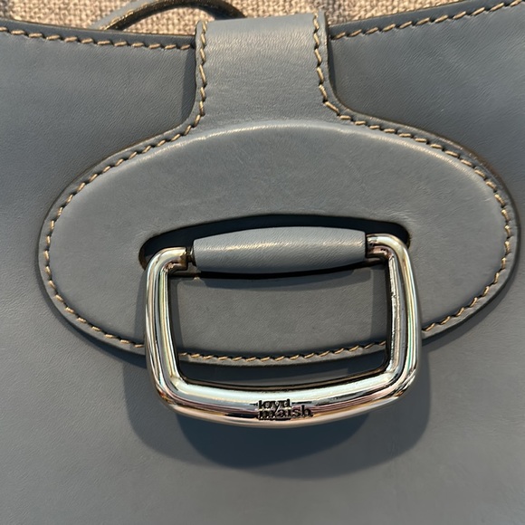 LOYD MAISH — versatile handbag. Made in Italy. Light blue - Picture 3 of 16